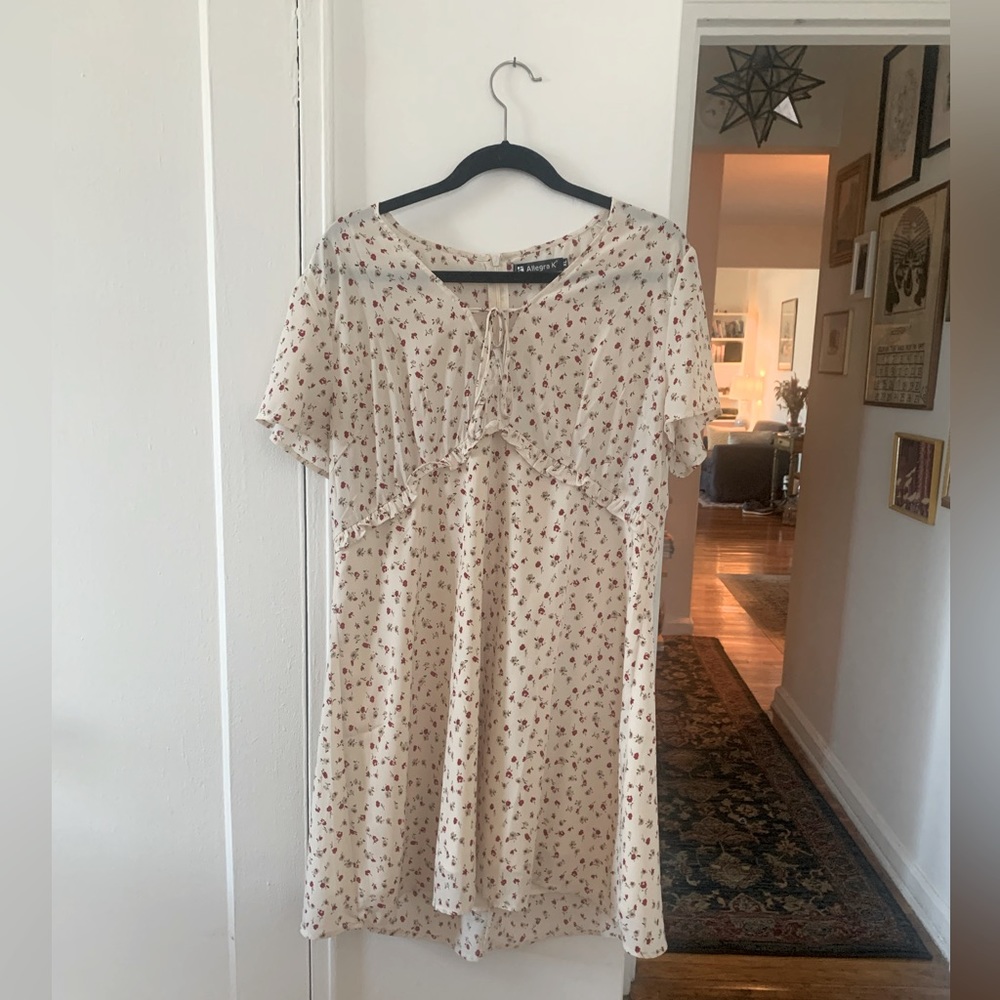 Floral mini dress